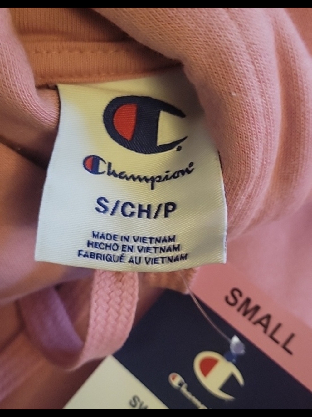 Champion Pink Pullover Hoodie for Women - Picture 3 of 3